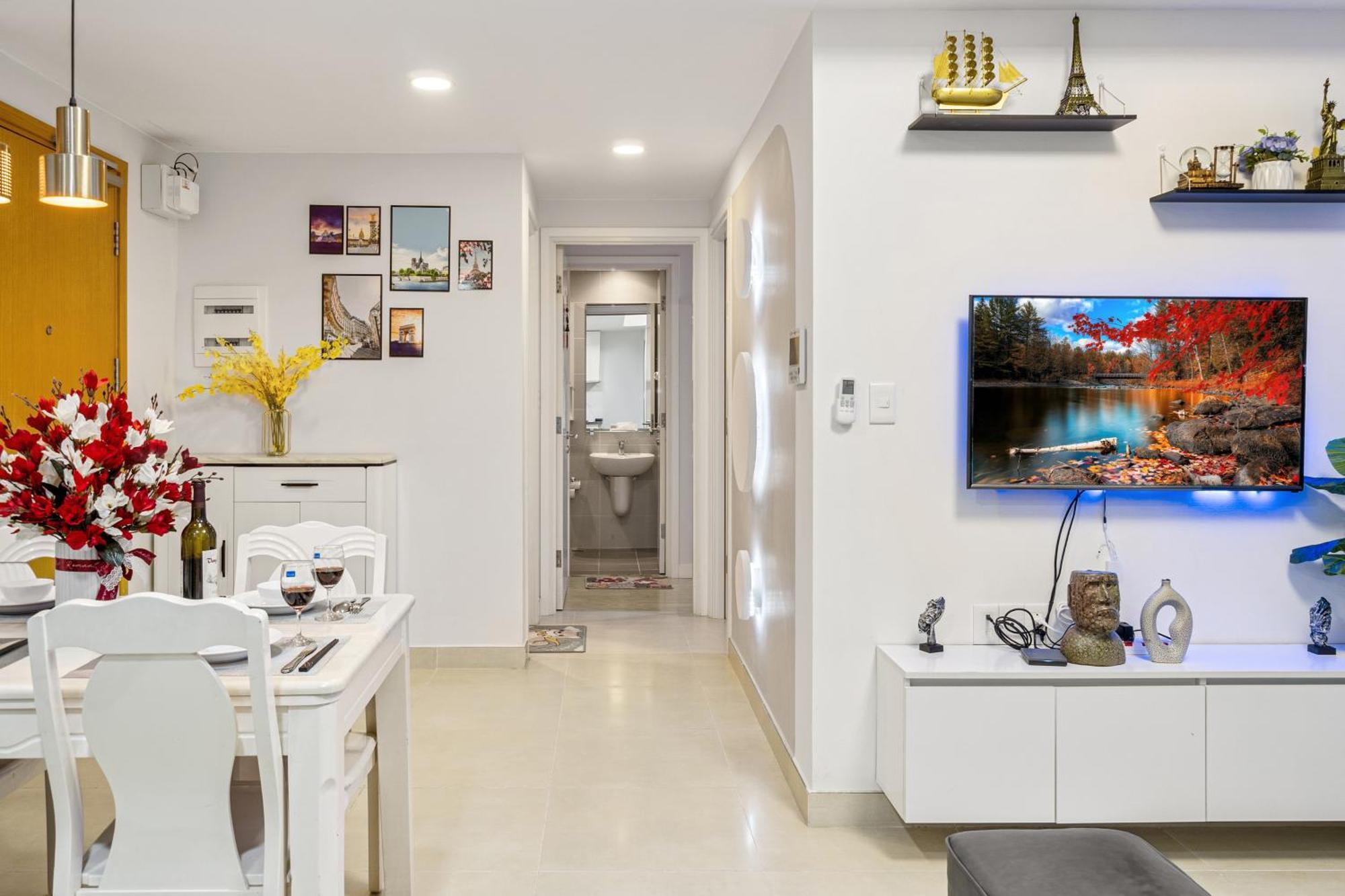 Cozy 2 Bedrooms Condo In T1 Masteri Thao Dien, Fully Furnished With Full Amenities مدينة هوشي منه المظهر الخارجي الصورة