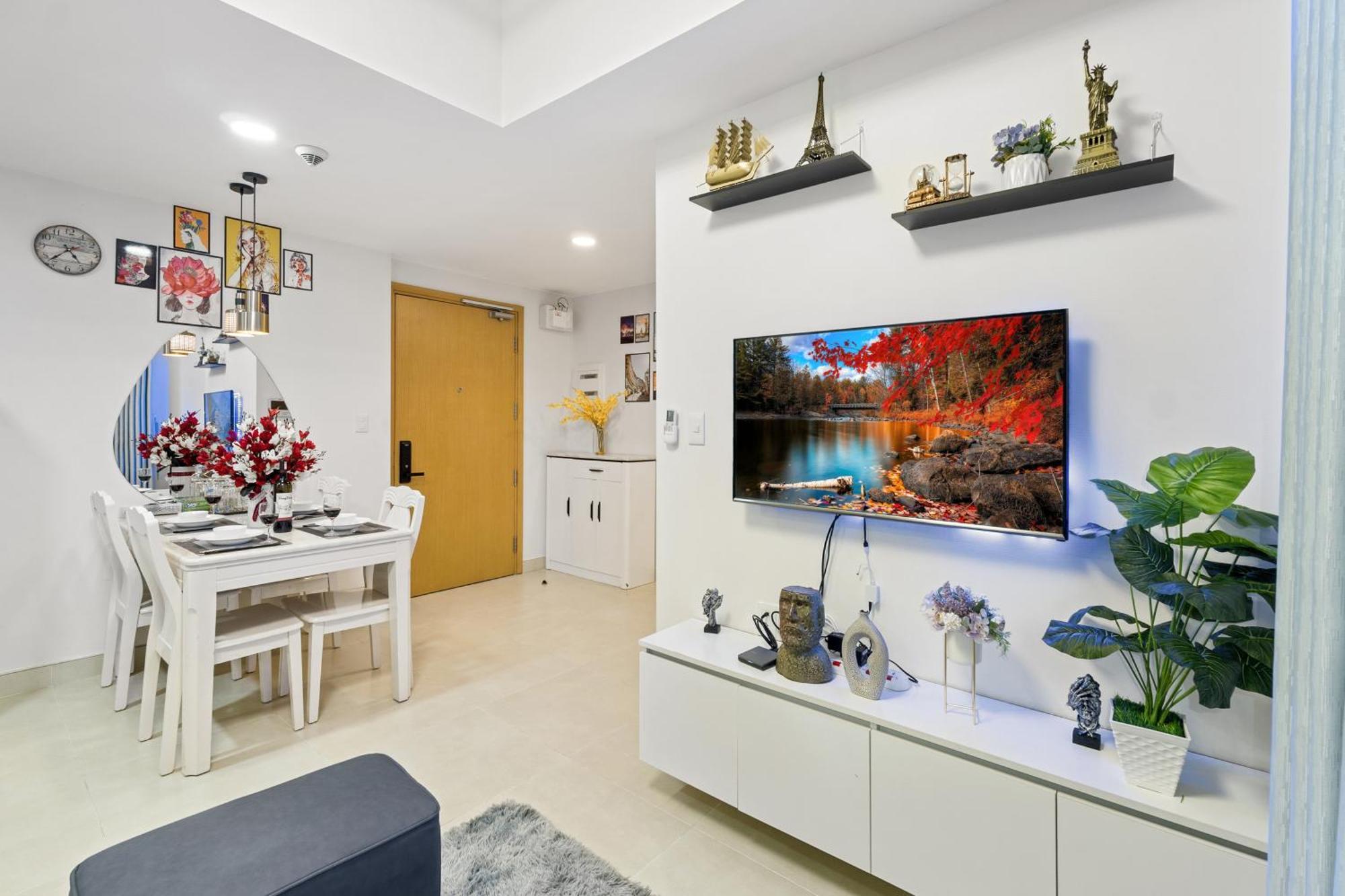 Cozy 2 Bedrooms Condo In T1 Masteri Thao Dien, Fully Furnished With Full Amenities مدينة هوشي منه المظهر الخارجي الصورة